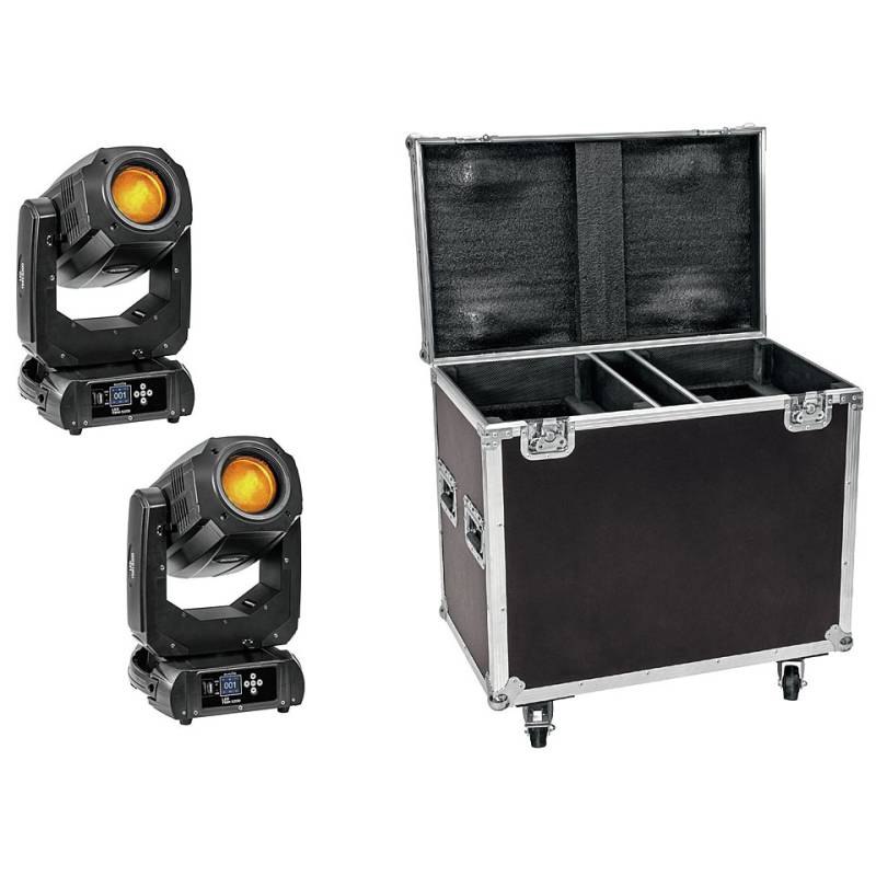 Eurolite 2x LED TMH-S200 + Case Moving Head von Eurolite