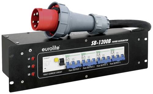 Eurolite CEE Stromverteiler 30248381 400V 32A von Eurolite