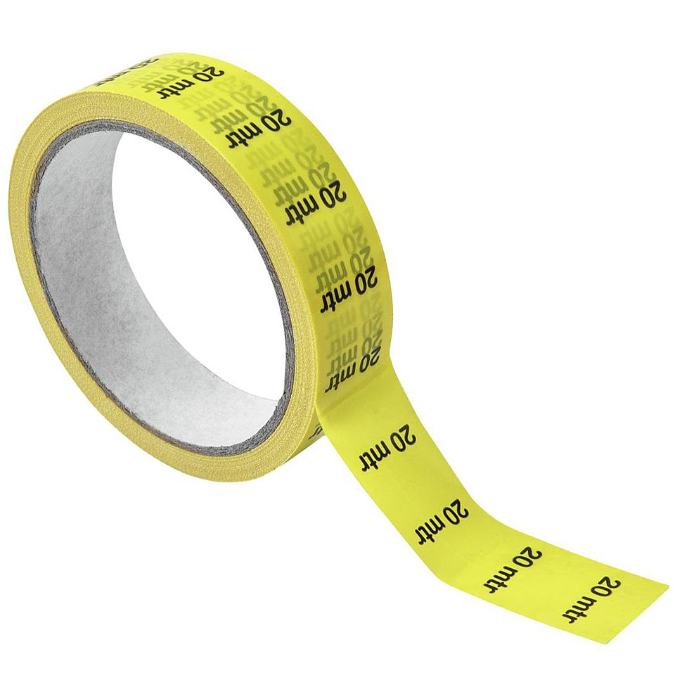 Eurolite Cable Marking 20 m yellow Klebeband Eurolite Cable Marking 20 m yellow Klebeband von Eurolite