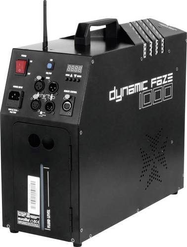 Eurolite DYNAMIC FAZE 1000 Hazer inkl. Funkfernbedienung, inkl. Kabelfernbedienung, mit Lichteffekt von Eurolite