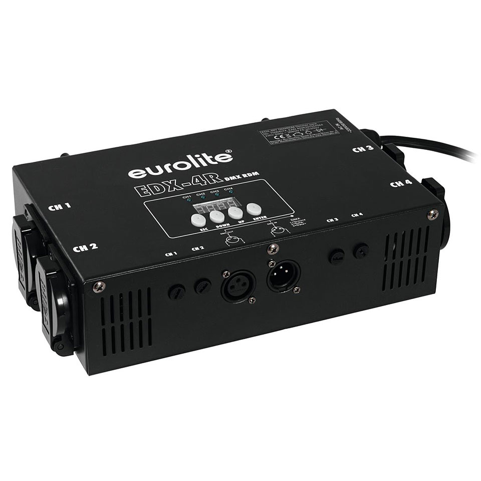 Eurolite EDX-4RT DMX RDM Truss Dimmer Pack Dimmer Eurolite EDX-4RT DMX RDM Truss Dimmer Pack Dimmer von Eurolite