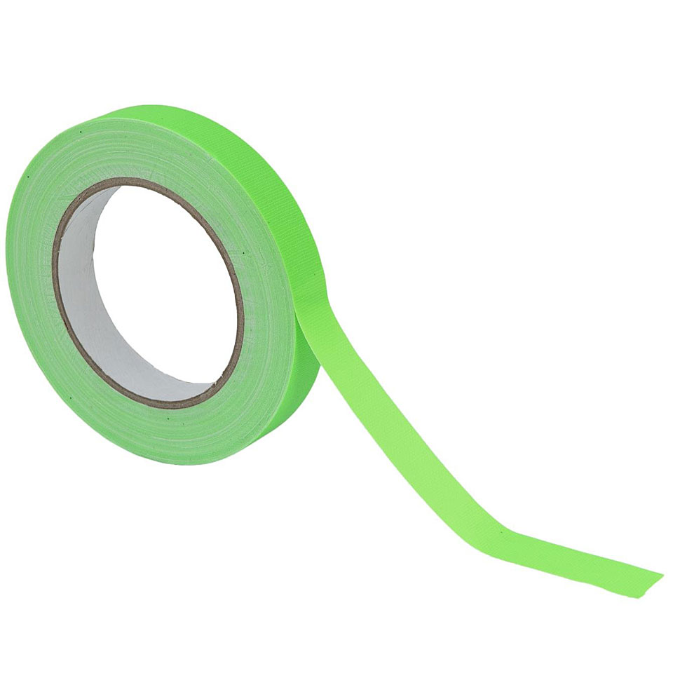 Eurolite Gaffa Tape 19 mm neon-green uv active Klebeband Eurolite Gaffa Tape 19 mm neon-green uv active Klebeband von Eurolite