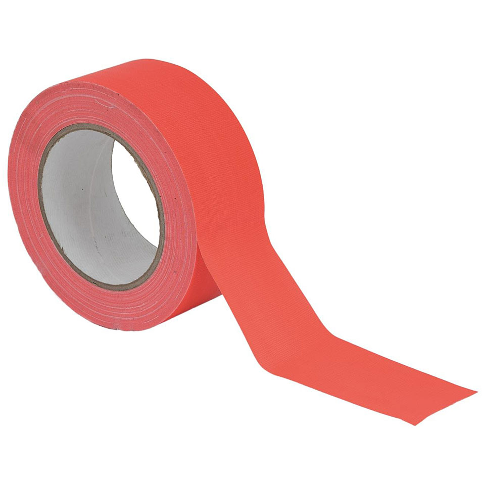 Eurolite Gaffa Tape 50 mm neon-orange uv active Klebeband Eurolite Gaffa Tape 50 mm neon-orange uv active Klebeband von Eurolite