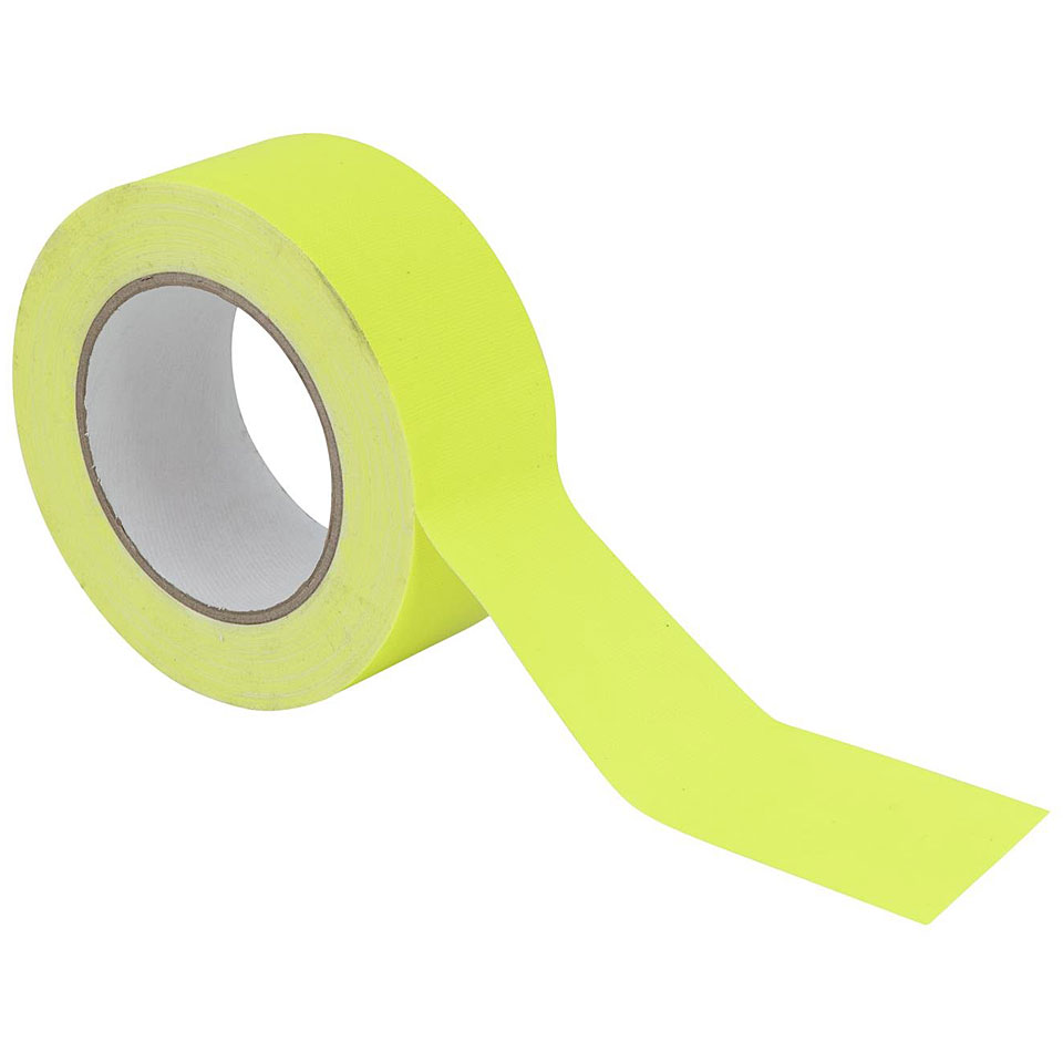 Eurolite Gaffa Tape 50 mm neon-yellow uv active Klebeband Eurolite Gaffa Tape 50 mm neon-yellow uv active Klebeband von Eurolite