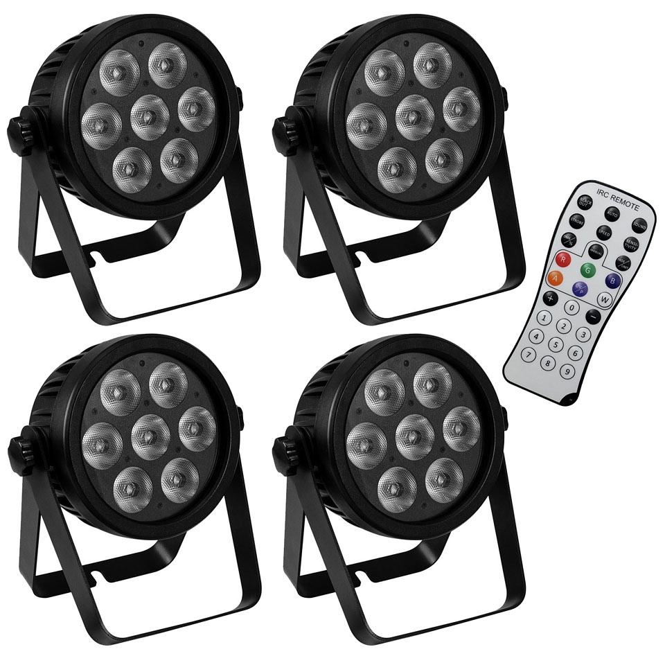 Eurolite LED 4C-7 Silent Slim Spot 4pack LED-Leuchte Eurolite LED 4C-7 Silent Slim Spot 4pack LED-Leuchte von Eurolite