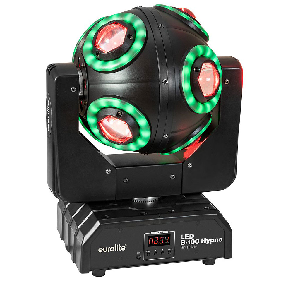 Eurolite LED B-100 Hypno Single Ball Beam Effect Lichteffekt von Eurolite