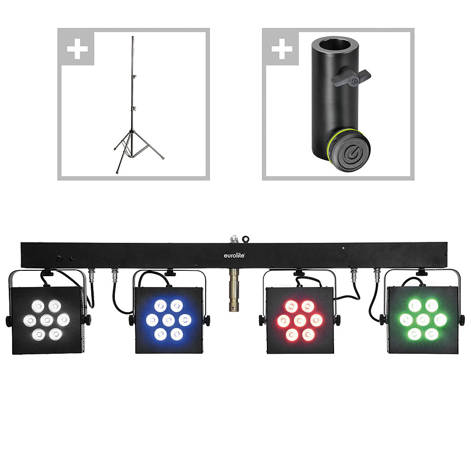 Eurolite LED KLS-3002 Next + Lighting Stand + Reducer Flange von Eurolite