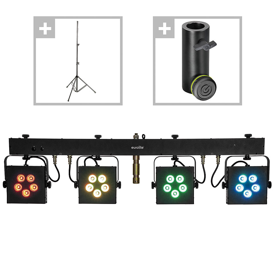 Eurolite LED KLS-902 Next + Lighting Stand + Reducer Flange von Eurolite