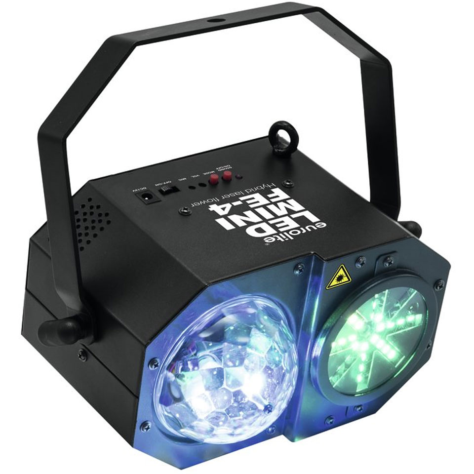 Eurolite LED Mini FE-4 Hybrid Laserflower Lichteffekt Eurolite LED Mini FE-4 Hybrid Laserflower Lichteffekt von Eurolite