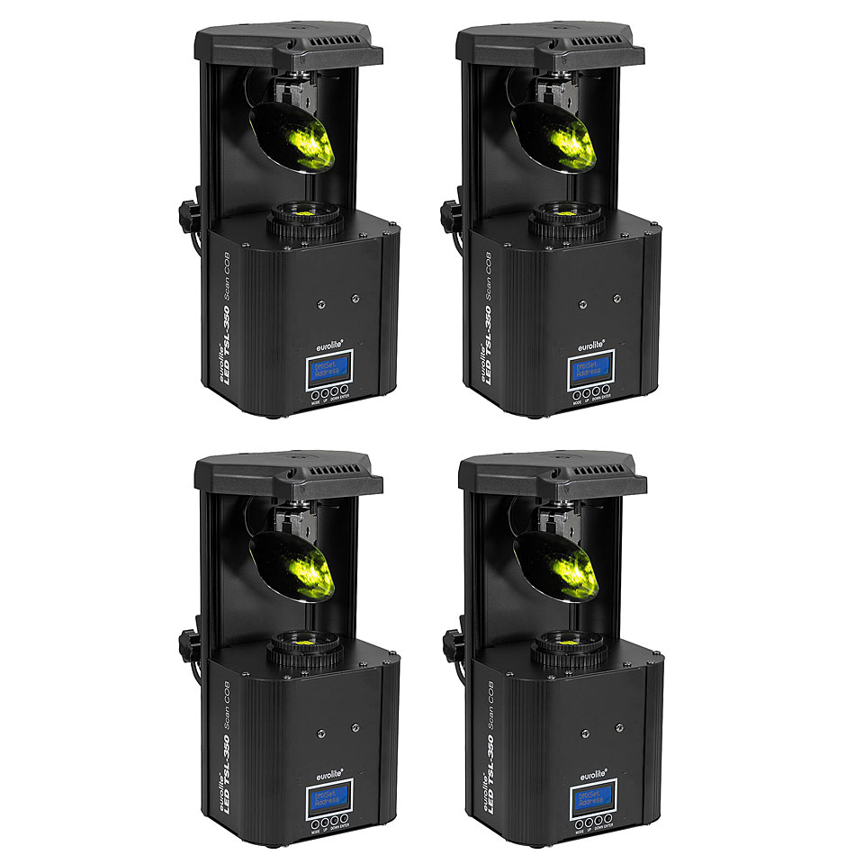 Eurolite LED TSL-350 Scan COB 4pack Scanner Eurolite LED TSL-350 Scan COB 4pack Scanner von Eurolite
