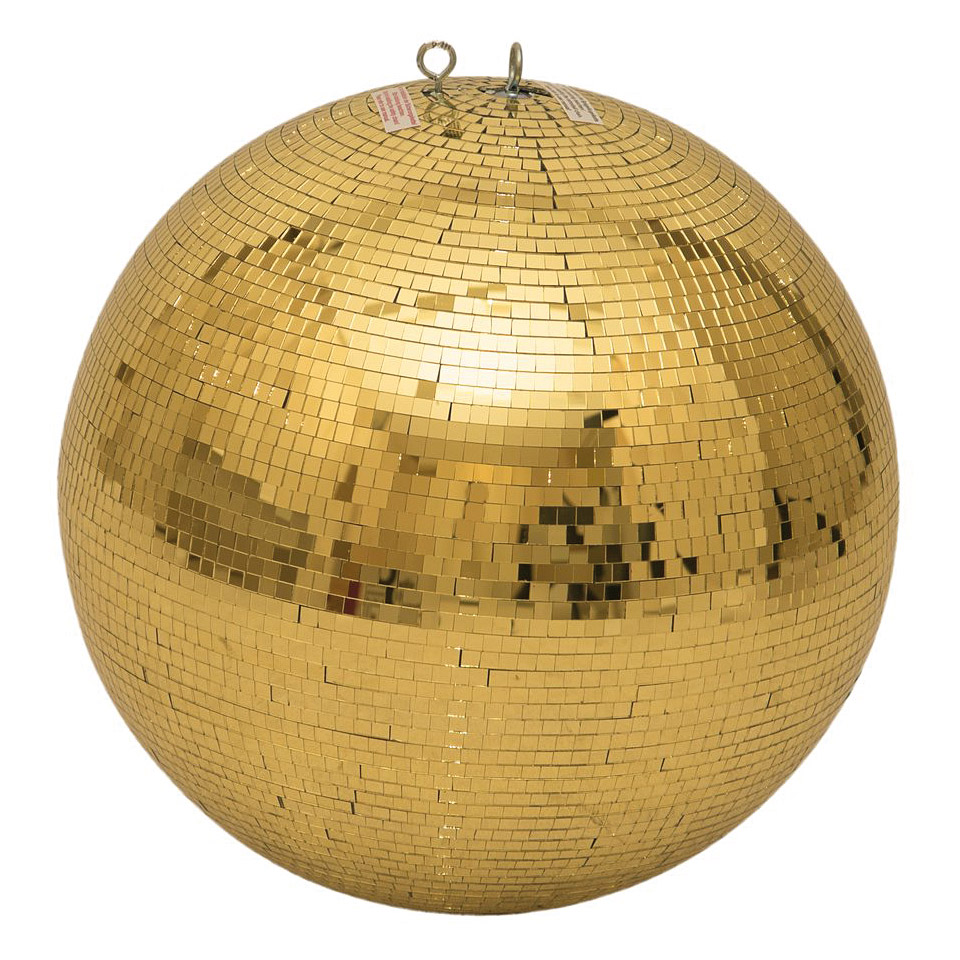 Eurolite Mirrorball 50 cm gold Discokugel von Eurolite