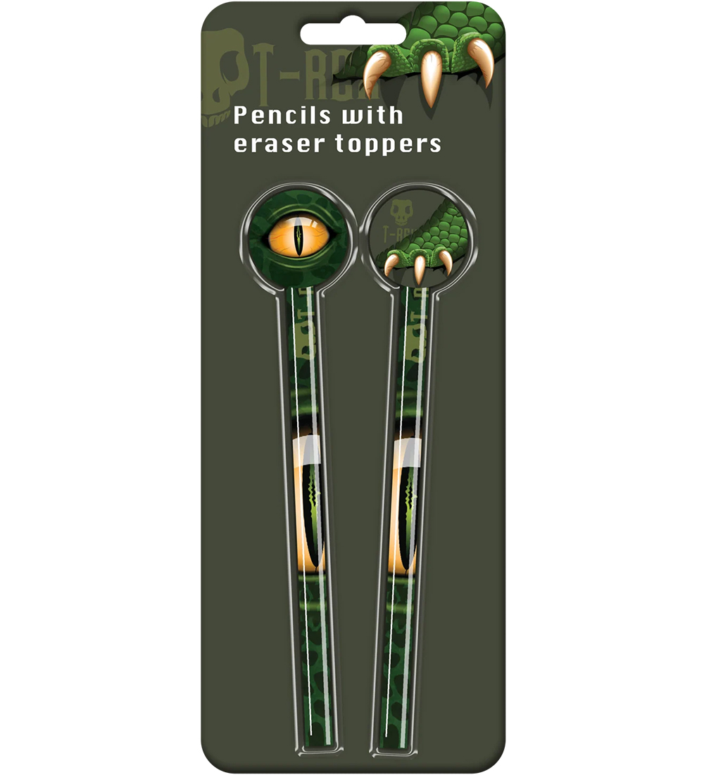 Euromic Bleistifte - 2er-Pack - Dino Auge - Euromic - One Size - Bleistifte Euromic Bleistifte - 2er-Pack - Dino Auge - Euromic - One Size - Bleistifte von Euromic
