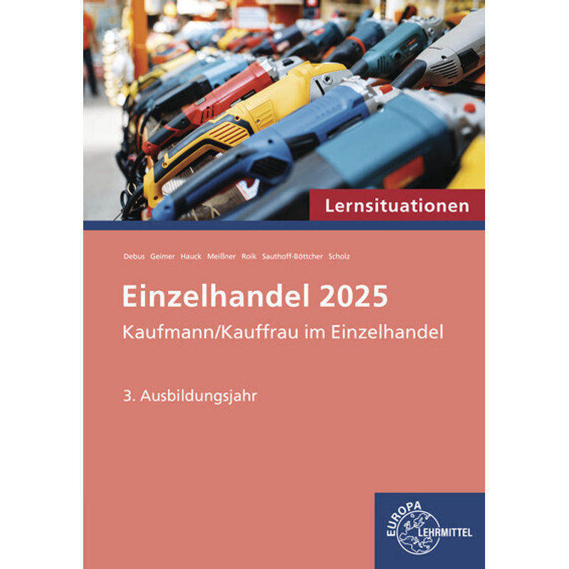 Lernsituationen Einzelhandel 2025, 3. Ausbildungsjahr von Europa-Lehrmittel