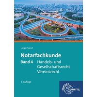 Lange-Parpart: Notarfachk. 4 Handels- und Gesellschaftsr. von Europa-Lehrmittel