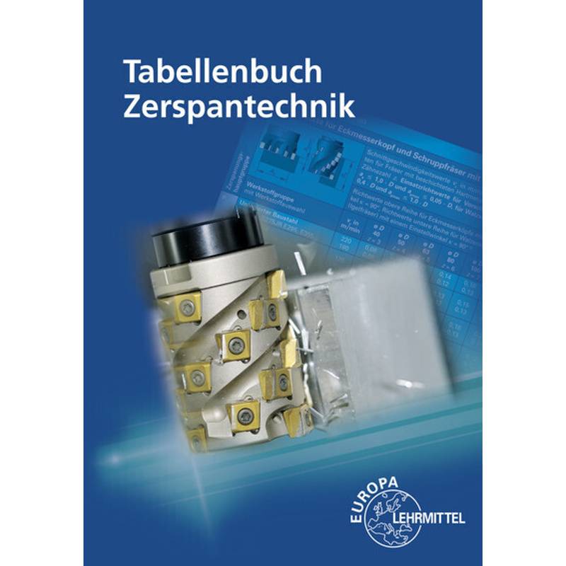 Tabellenbuch Zerspantechnik von Europa-Lehrmittel
