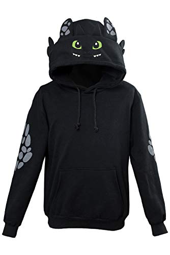 Eusnady Drachen-Kapuzenpullover für Erwachsene, Mantel, weißes Kostüm mit Ohren, Cosplay, Tier, Drache, Pullover für Teenager, Jungen, Mädchen, Geschenk Eusnady Drachen-Kapuzenpullover für Erwachsene, Mantel, weißes Kostüm mit Ohren, Cosplay, Tier, Drache, Pullover für Teenager, Jungen, Mädchen, Geschenk von Eusnady