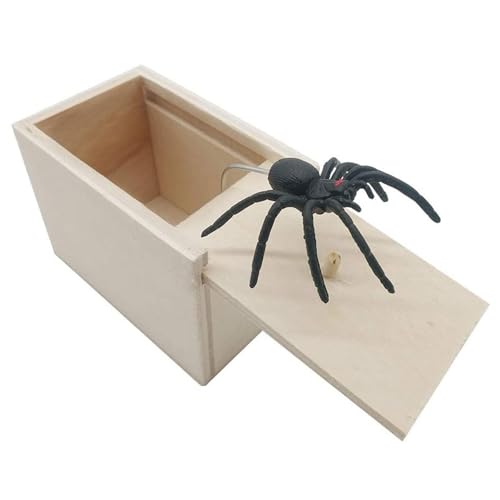 Euyehn Spider Prank Scare Box Prank Scherzartikel Spinne Spinne Box -Überraschungs-Streichschachtel Mit Gefälschten Spinnen Für Kinder Erwachsene Party Favors Presents Euyehn Spider Prank Scare Box Prank Scherzartikel Spinne Spinne Box -Überraschungs-Streichschachtel Mit Gefälschten Spinnen Für Kinder Erwachsene Party Favors Presents von Euyehn
