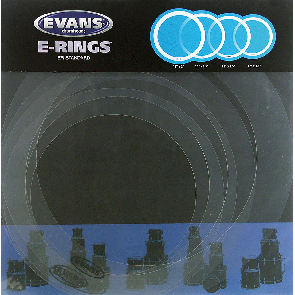 Evans E-Ring Set Stand. 12/13/16/14 Fellzubehör von Evans