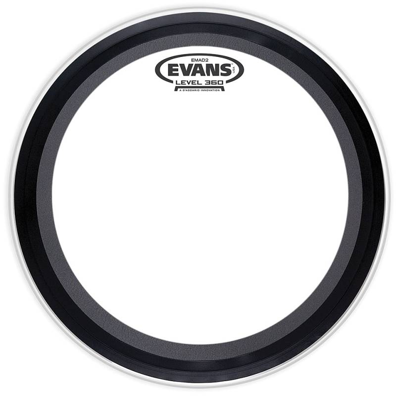 Evans EMAD-2 Clear 18" Bass Drum Head Bass-Drum-Fell von Evans