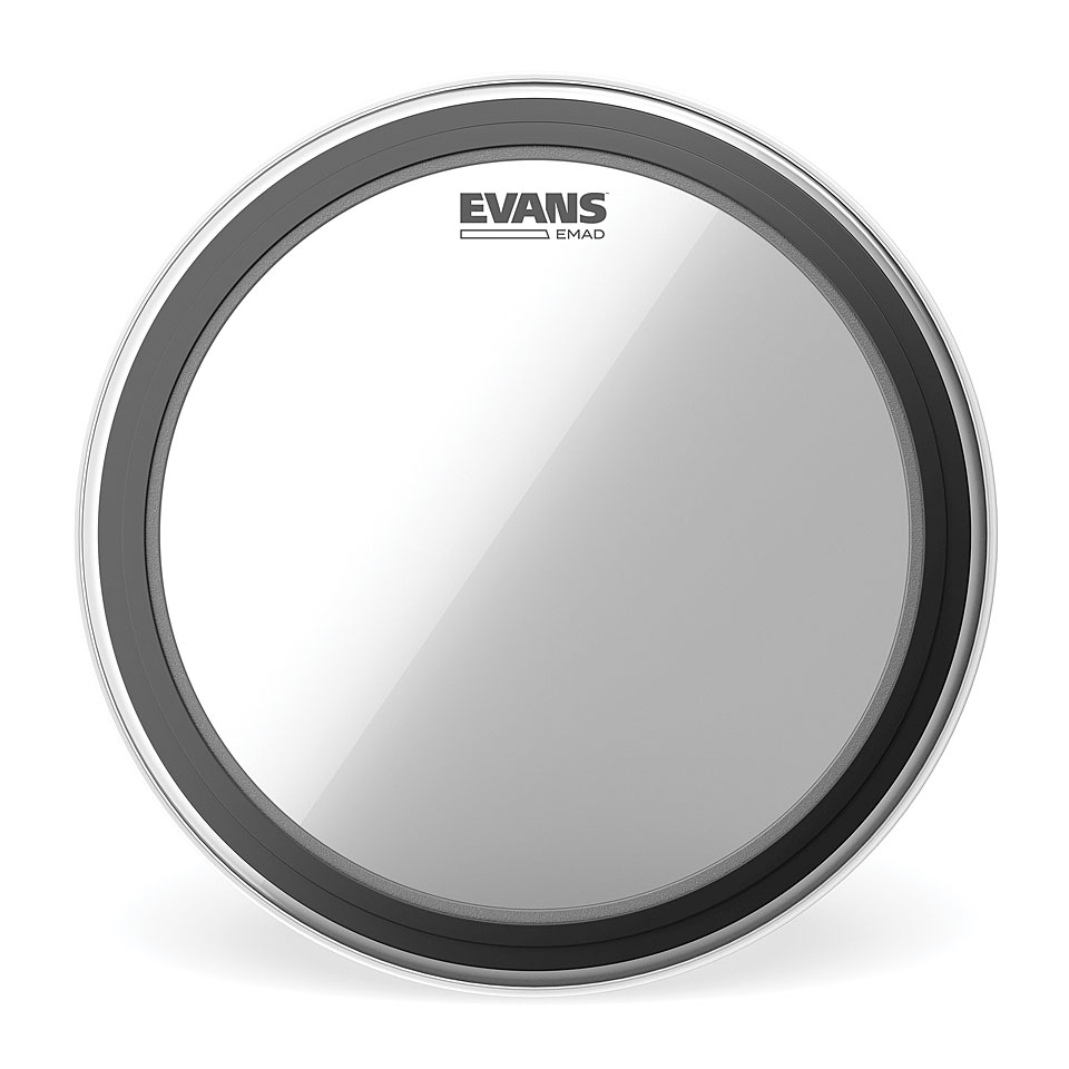 Evans EMAD Clear 24" Bass Drum Head Bass-Drum-Fell von Evans