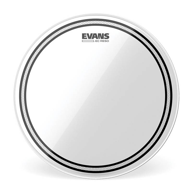 Evans Edge Control EC Resonant Clear 10" Tom Head Tom-Fell von Evans