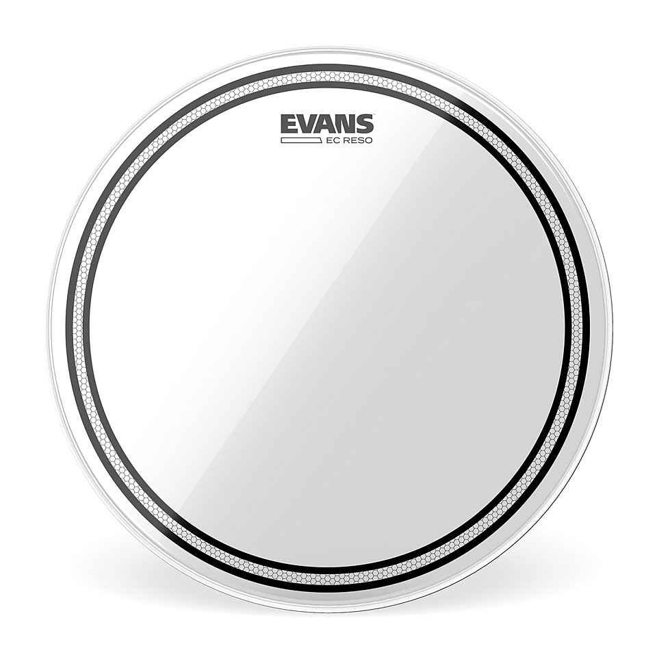 Evans Edge Control EC Resonant Clear 18" Tom Head Tom-Fell von Evans