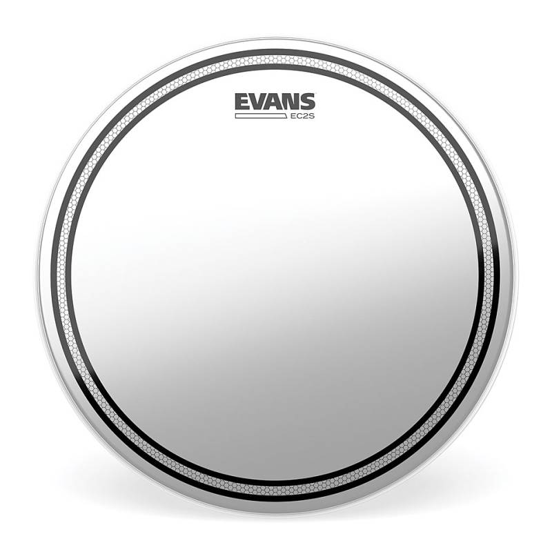 Evans Edge Control EC2S Coated 14" Tom Head Tom-Fell von Evans
