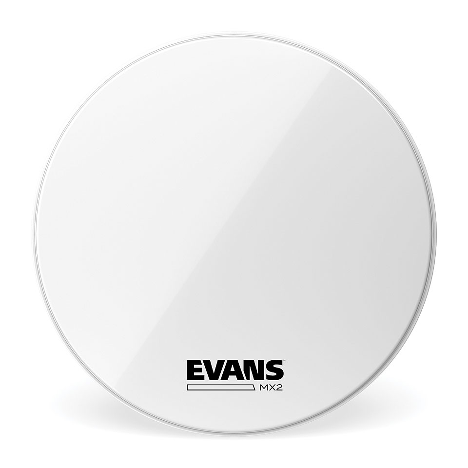Evans MX Flat White 28" Marching Bass Drum Head Bass-Drum-Fell von Evans