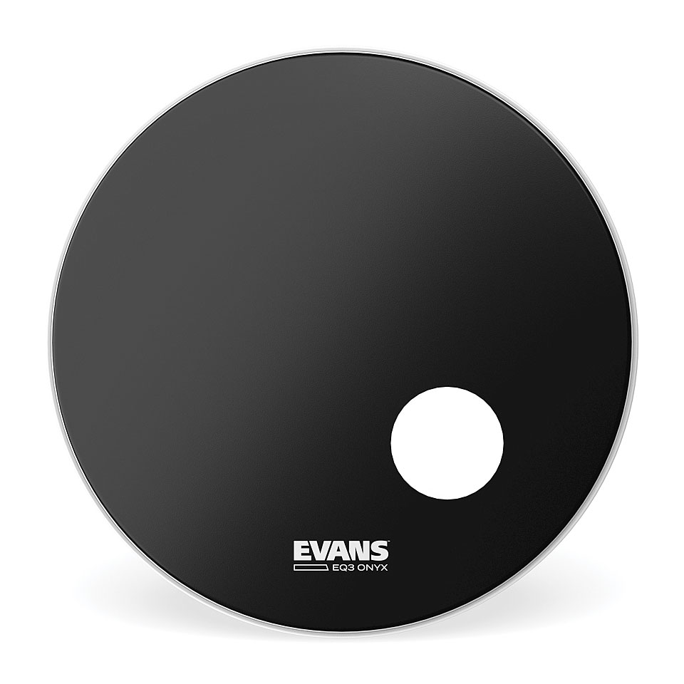 Evans Onyx 18" Bass Drum Head with Port Bass-Drum-Fell von Evans