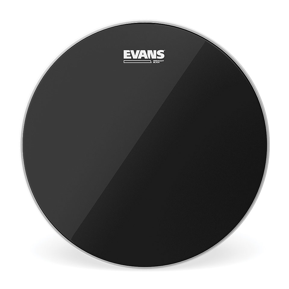 Evans Resonant Black 15" Tom Head Tom-Fell von Evans