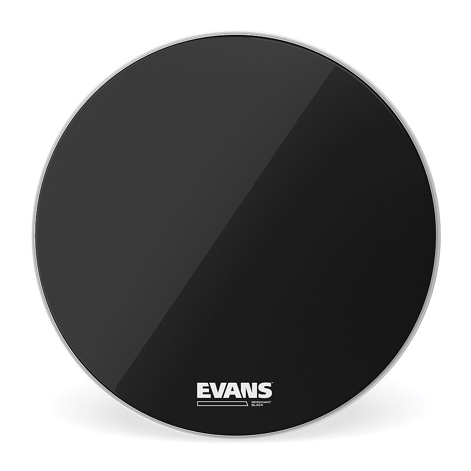 Evans Resonant Black 20" Bass Drum Head Bass-Drum-Fell von Evans