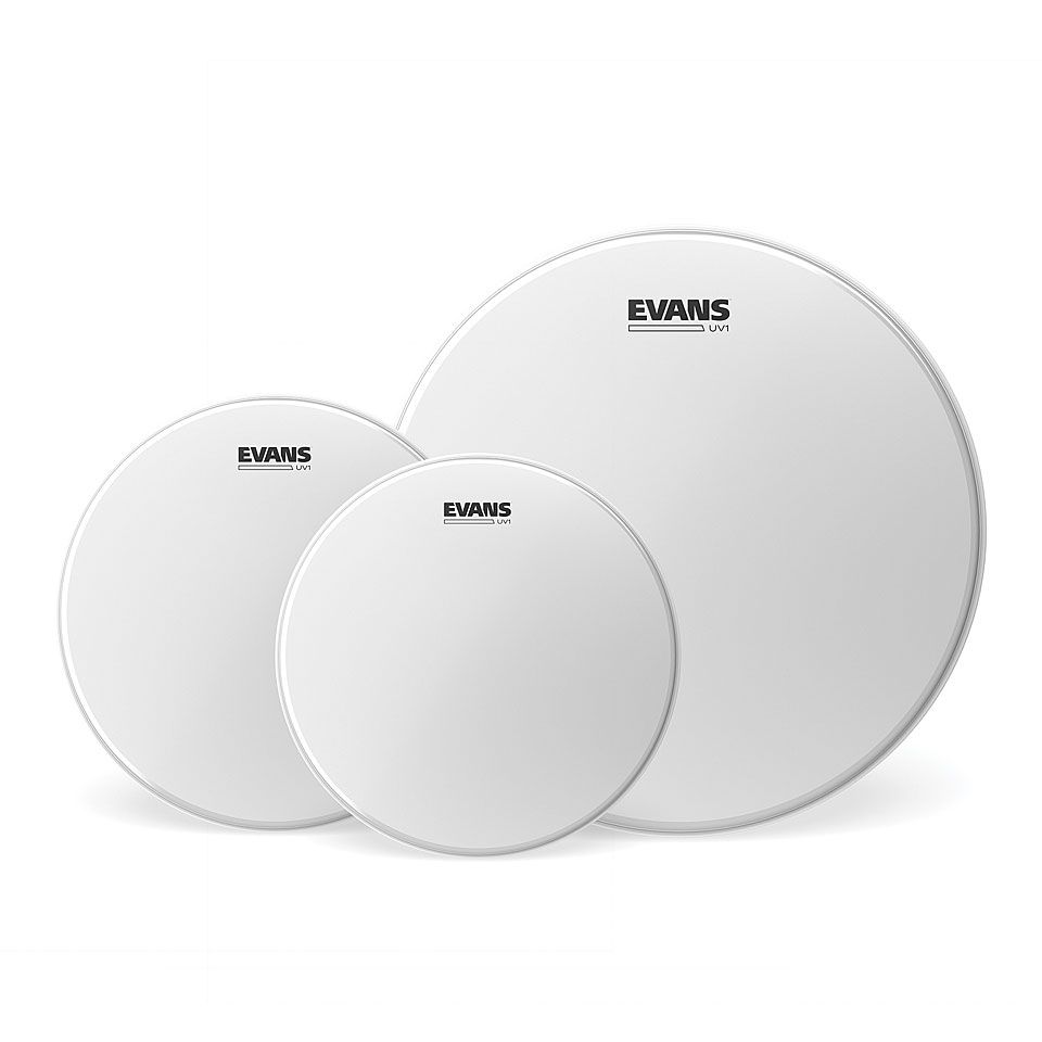 Evans UV1 Coated 10/12/14 Fusion Set Schlagzeug-Fell-Set Evans UV1 Coated 10/12/14 Fusion Set Schlagzeug-Fell-Set von Evans