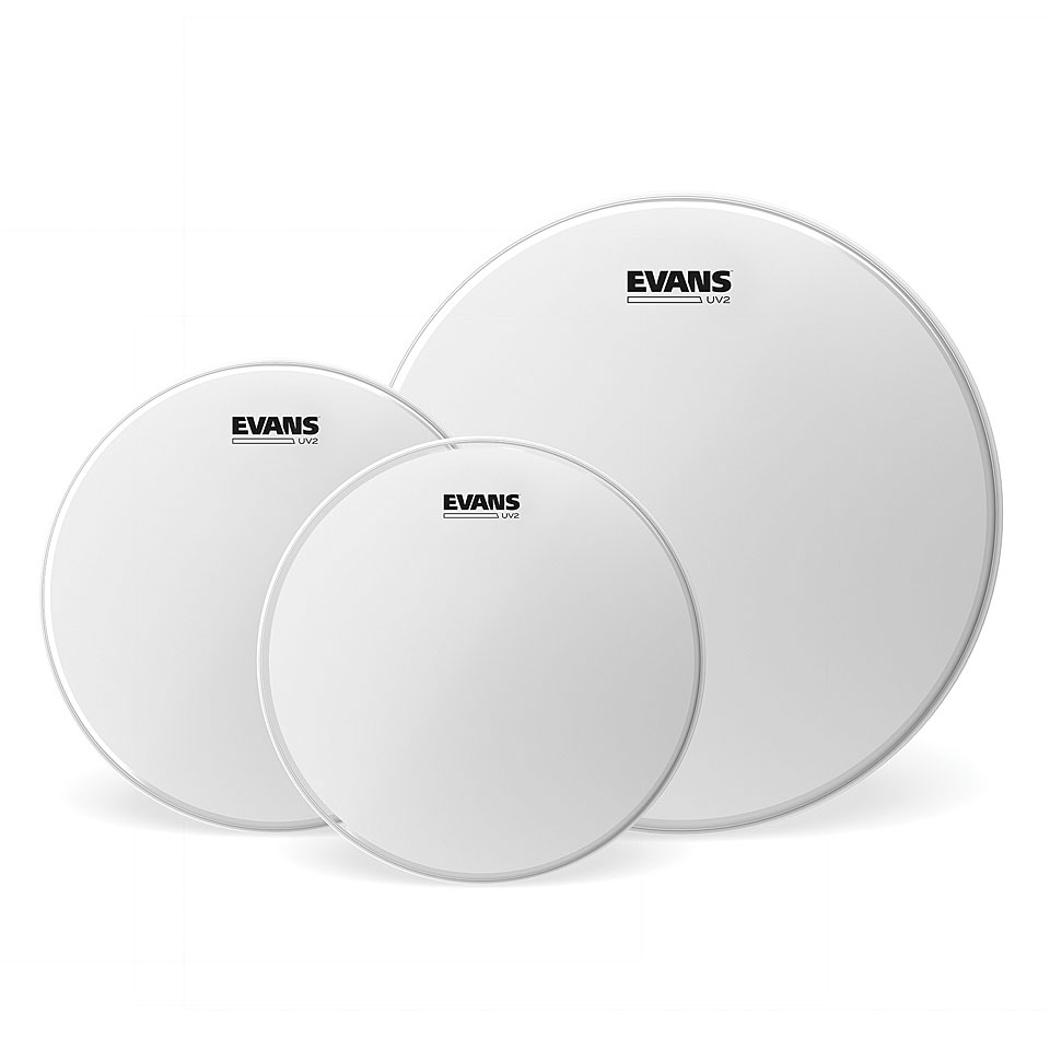 Evans UV2 Coated 12/13/16 Standard Set Schlagzeug-Fell-Set Evans UV2 Coated 12/13/16 Standard Set Schlagzeug-Fell-Set von Evans