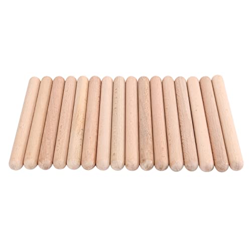 Evarbuild 8 Paar Holzklaven Percussion Instrument Naturholz Rhythm Sticks Percussion Rhythm Sticks Kinder Spielzeug Evarbuild 8 Paar Holzklaven Percussion Instrument Naturholz Rhythm Sticks Percussion Rhythm Sticks Kinder Spielzeug von Evarbuild
