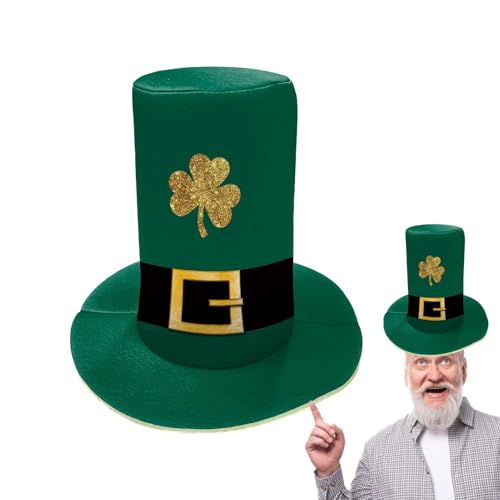 Evember St. Patricks Day grüner Hut – Zylinderhut Kobold- Kopfbedeckung – Foto-Requisiten, Partyzubehör, Baumspitze St. Patricks Day Zubehör, Kostümzubehör Evember St. Patricks Day grüner Hut – Zylinderhut Kobold- Kopfbedeckung – Foto-Requisiten, Partyzubehör, Baumspitze St. Patricks Day Zubehör, Kostümzubehör von Evember