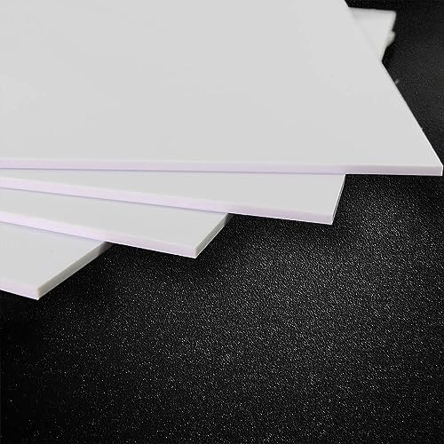 Evemodel 170mm X 250mm ABS Styrolplatten Modell Architekturmaterial im Modellbau für Dekoration (6Stk. 3mm) von Evemodel