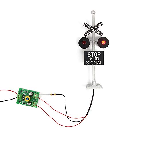 Evemodel 1Stk. LED Ampeln Lampe Überfahrt Signale 1 Köpfe LEDs+Blinken Schaltung Tafel Spur 0 1:50 Evemodel 1Stk. LED Ampeln Lampe Überfahrt Signale 1 Köpfe LEDs+Blinken Schaltung Tafel Spur 0 1:50 von Evemodel
