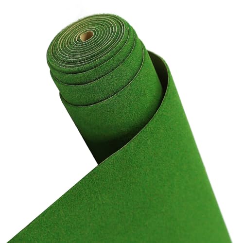 Evemodel 200*41 cm Modelleisenbahnrasen Rasenmatte Grasmatte Landschaftsbau Farblich Sortiert Wiesen Matte (Grün) von Evemodel