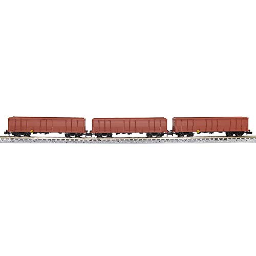 Evemodel 3Stk Spur N 1:160 Offener Güterwagen Hochbordwagen Transport Containerwagen Eaos der SBB von Evemodel