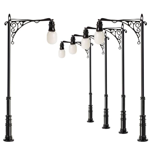Evemodel 5 Stück Modell LED Spur N 1:160 Zug Bahn Beleuchtung Lampe Straßenlaterne Modellbau LED Licht Puppenhaus Dekor Evemodel 5 Stück Modell LED Spur N 1:160 Zug Bahn Beleuchtung Lampe Straßenlaterne Modellbau LED Licht Puppenhaus Dekor von Evemodel