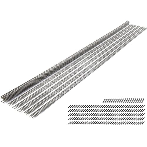 Evemodel Flexible Spuren Für N 1:160 1m Modellbahnen – Individuell Biegsam & Einfach Zu Verbinden Für Ihre Personalisierte EisenbahnstreckeSystem Für Effortlose Streckenplanung (10/Pkg) von Evemodel
