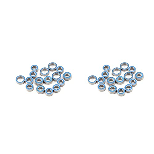 Evenden 32PCS Gummiversiegeltes Kugellager-Kit für TT02 TT-02 TT02D TT-02D 1/10 RC Car Upgrades Teile Zubehör Evenden 32PCS Gummiversiegeltes Kugellager-Kit für TT02 TT-02 TT02D TT-02D 1/10 RC Car Upgrades Teile Zubehör von Evenden