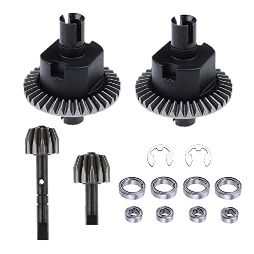 Evenden Vorne & Hinten Differential und Getriebe Saty für Redcat 94123 94107 94111 94118 94166 1/10 RC Auto Upgrade Teile von Evenden