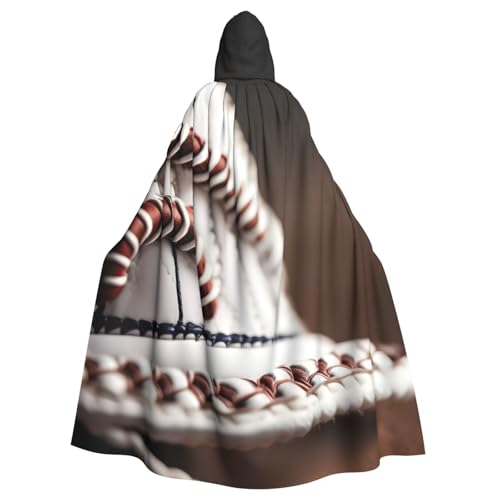 Evengigy Baseball-Umhang mit Spitze, Nahaufnahme, Kapuzenumhang für Damen, Herren, Erwachsene, vielseitiges Partykleid, Hexenumhang Evengigy Baseball-Umhang mit Spitze, Nahaufnahme, Kapuzenumhang für Damen, Herren, Erwachsene, vielseitiges Partykleid, Hexenumhang von Evengigy