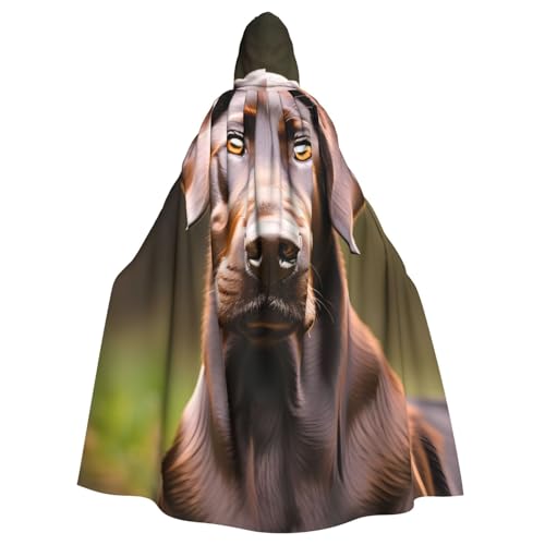 Evengigy Brauner Labrador-Retriever-Aufdruck, für Damen und Herren, Erwachsene, Halloween, Kapuzenumhang, Cosplay-Umhang Evengigy Brauner Labrador-Retriever-Aufdruck, für Damen und Herren, Erwachsene, Halloween, Kapuzenumhang, Cosplay-Umhang von Evengigy