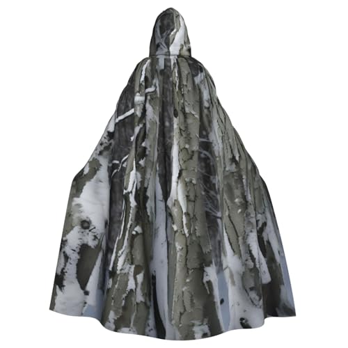 Evengigy Cold Tree Kapuzenumhang mit Camouflage-Druck, für Damen, Herren, Erwachsene, vielseitiges Partykleid, Hexenumhang Evengigy Cold Tree Kapuzenumhang mit Camouflage-Druck, für Damen, Herren, Erwachsene, vielseitiges Partykleid, Hexenumhang von Evengigy