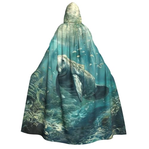 Evengigy Crazy Save Manatee Print Erwachsene Halloween Kapuzenumhang Groß Kapuzenumhang Cosplay Umhang Uniform Damen Herren Evengigy Crazy Save Manatee Print Erwachsene Halloween Kapuzenumhang Groß Kapuzenumhang Cosplay Umhang Uniform Damen Herren von Evengigy