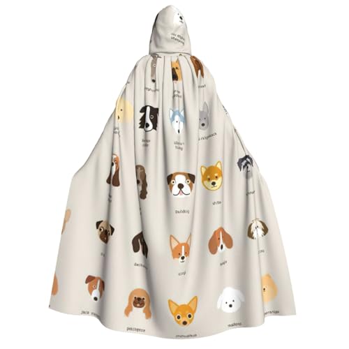 Evengigy Halloween-Kapuzenumhang für Erwachsene, mit Kapuze, Cosplay-Umhang, Uniform, für Damen und Herren Evengigy Halloween-Kapuzenumhang für Erwachsene, mit Kapuze, Cosplay-Umhang, Uniform, für Damen und Herren von Evengigy