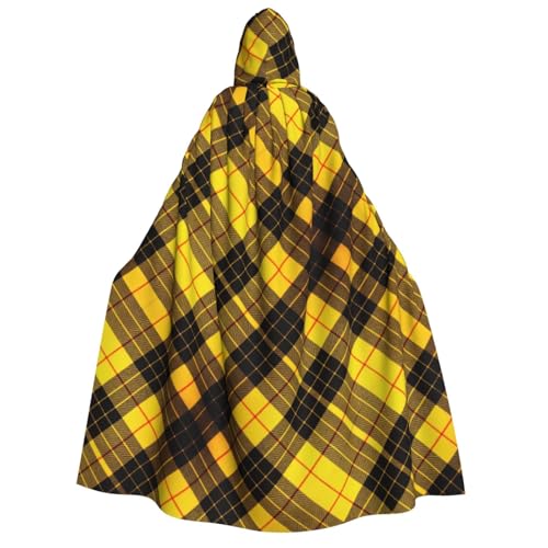 Evengigy Kapuzenumhang für Erwachsene, Halloween, groß, mit Kapuze, Cosplay, Uniform, Gelb / Grau / Schwarz Evengigy Kapuzenumhang für Erwachsene, Halloween, groß, mit Kapuze, Cosplay, Uniform, Gelb / Grau / Schwarz von Evengigy