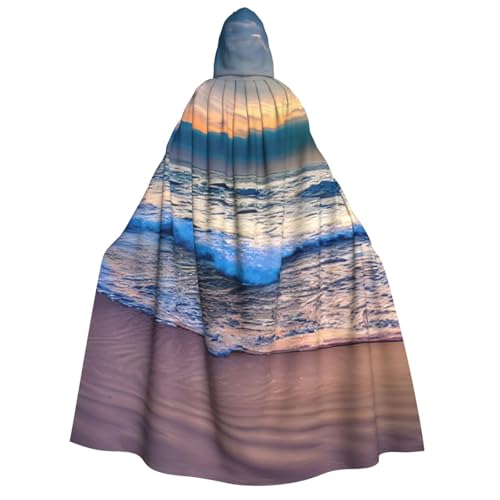 Evengigy Kapuzenumhang für Erwachsene mit Sonnenuntergang und Sonnenuntergang, vielseitiges Partykleid, Hexenumhang Evengigy Kapuzenumhang für Erwachsene mit Sonnenuntergang und Sonnenuntergang, vielseitiges Partykleid, Hexenumhang von Evengigy